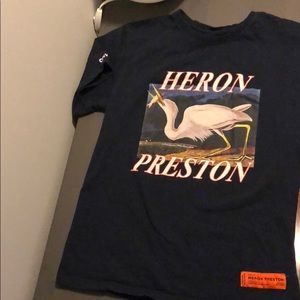 Auhenic heron preston navy tee tshirt